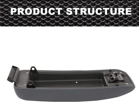 Gray Center Console Lid Compatible with Toyota Tacoma 1995-2000 / 4Runner 1996-1998 Pickup Truck in Saudi Arabia