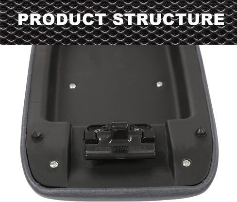 Gray Center Console Lid Compatible with Toyota Tacoma 1995-2000 / 4Runner 1996-1998 Pickup Truck in Saudi Arabia