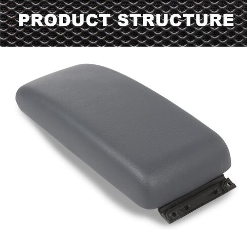 Gray Center Console Lid Compatible with Toyota Tacoma 1995-2000 / 4Runner 1996-1998 Pickup Truck in Saudi Arabia