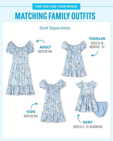 The Children's Place,Baby-Girls,and Toddler Casual Everyday Short Sleeve Dresses,Cosmos Ombre,5 Years in Saudi Arabia