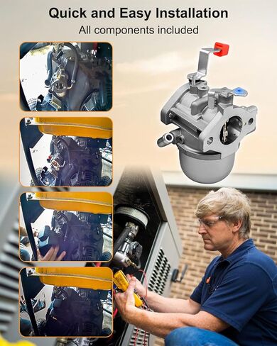 Carburetor Kit Fit for Generac 7550EXL 7550 13500W 15HP Generator with Gasket/Fuel Filter/Spark Plug in Saudi Arabia