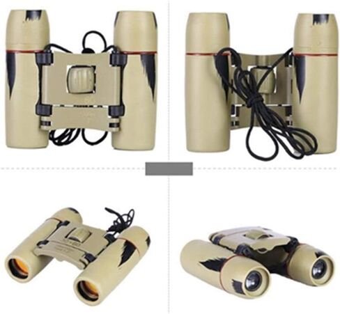 Monoculars Telescope High Power 30X60 Binoculars Telescope Light Optical Spyglass Mini Powerful Visible Civil Camping Tools Binoculars (uflage Blue Film) in Saudi Arabia