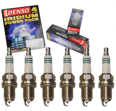 6 pc DENSO Iridium Power Spark Plugs compatible with Honda Accord 3.0L V6 2003-2007 in Saudi Arabia