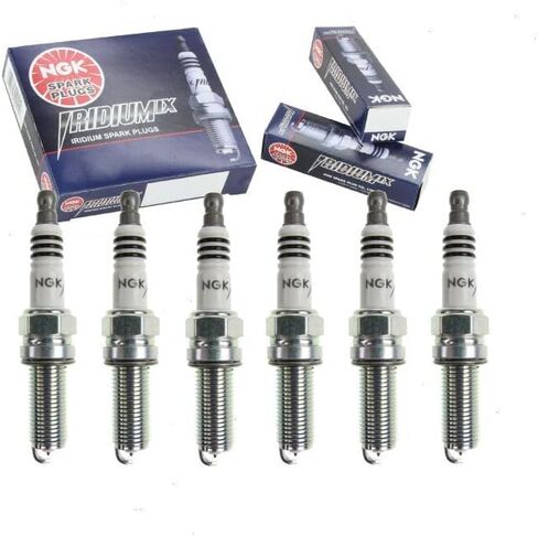 6 PC NGK Iridium IX Parch Plugs متوافقة مع Chrysler 200 3.6L V6 2011-2017 in Saudi Arabia