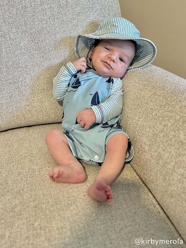 Mud Pie Boys Children's Sailwat Rashguard W Hat in Saudi Arabia