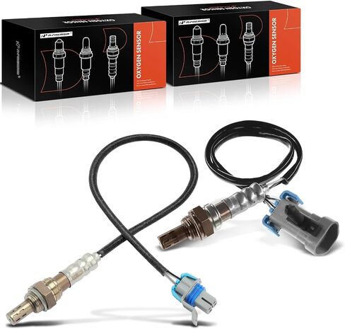 A-Premium O2 Oxygen Sensor Compatible with Hummer H3 2006, L5 3.5L, Upstream and Downstream, 2-PC Set, Replace# 12592591, 12592592 in Saudi Arabia