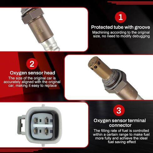234-9304 مستشعر Oxygen O2 المتوافق مع Toyota 2018-2020 Camry ، 2019-2021 Avalon 2.5L 2487cc ، 2019-2020 لكزس ES300H 2.5L 2494CC 89467-33210 89467-33210 in Kuwait