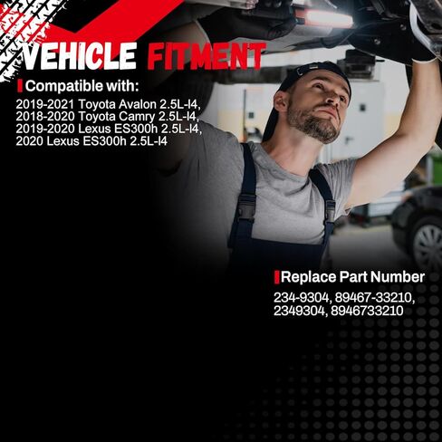 234-9304 مستشعر Oxygen O2 المتوافق مع Toyota 2018-2020 Camry ، 2019-2021 Avalon 2.5L 2487cc ، 2019-2020 لكزس ES300H 2.5L 2494CC 89467-33210 89467-33210 in Kuwait