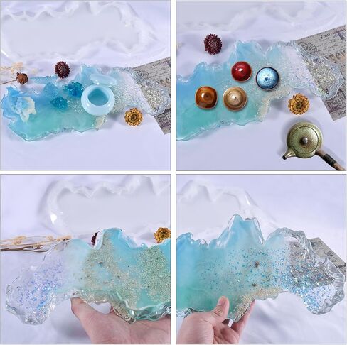 Multi-Layer Storage Box Resin Mold,Epoxy Casting Mold with Lid,Storage Box Silicone Molds,for Making Handmade Crafts,for Storage Keychain Jewelry Candy Makeup in Saudi Arabia