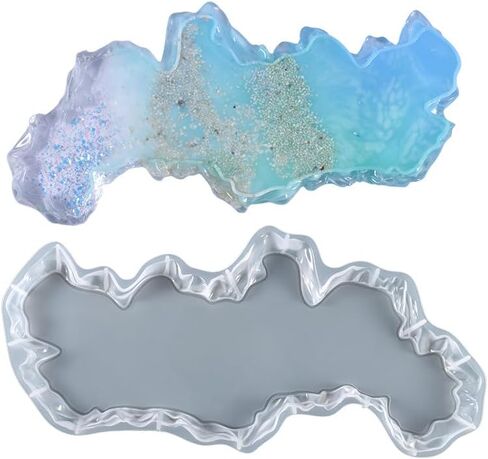 Multi-Layer Storage Box Resin Mold,Epoxy Casting Mold with Lid,Storage Box Silicone Molds,for Making Handmade Crafts,for Storage Keychain Jewelry Candy Makeup in Saudi Arabia