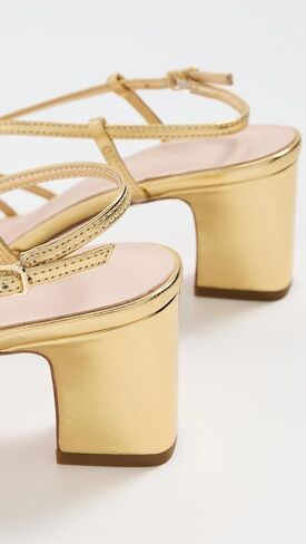 Loeffler Randall النسائية بريسيلا lattice Slingback Mid Heel Sandals in Saudi Arabia