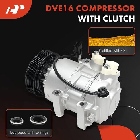 A-Premium Air Conditioner AC Compressor with Clutch Compatible with Kia Sportage 2020-2022 2.0L & Hyundai Tucson 2019-2021 2.4L in Saudi Arabia