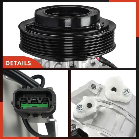 A-Premium Air Conditioner AC Compressor with Clutch Compatible with Kia Sportage 2020-2022 2.0L & Hyundai Tucson 2019-2021 2.4L in Saudi Arabia