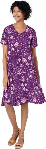 Woman Within Plus Size Short Crinkle Dress in Saudi Arabia