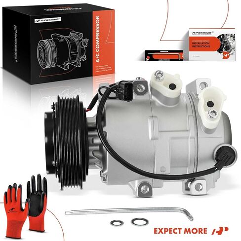 A-Premium Air Conditioner AC Compressor with Clutch Compatible with Kia Sportage 2020-2022 2.0L & Hyundai Tucson 2019-2021 2.4L in Saudi Arabia