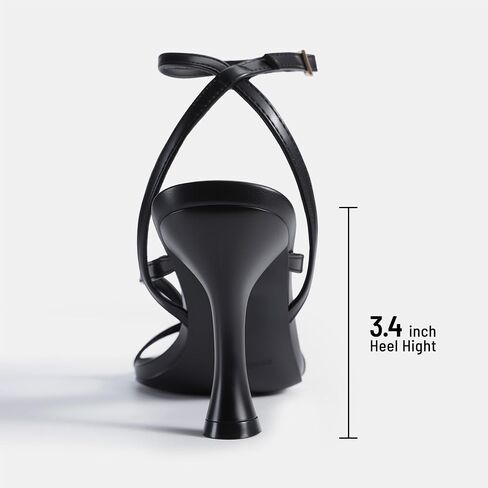 DREAM PAIRS Women's Low Kitten Heels Strappy Design with Lace Up Open Square Toe Thong Ankle Strap Shoes Fashionable Sexy Sylvestra Heeled Sandals for Dressy Occasions in Saudi Arabia