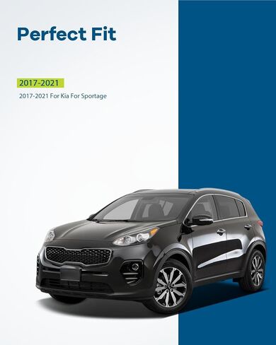 Lujuntec السائق الأمامي الخارجي بديل لمقبض الباب اليسرى لعام 2017-2021 لـ KIA لـ Sportage 1PC Chrome Handle استبدال OE 82651-D9710 in Saudi Arabia