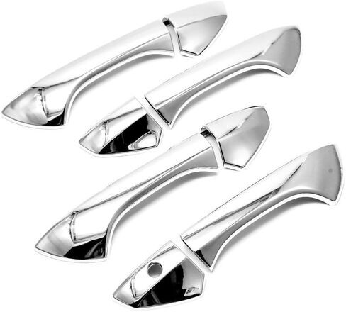 Chrome Door Handle Cover Covers Compatible with 2008-2012 Honda Accord 4 Door Sedan in Saudi Arabia