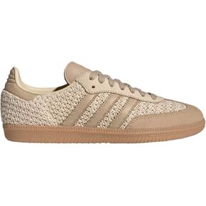 Adidas Samba OG Womens Sneaker (صمغ فضية معدني أبيض ، 9.5) in Kuwait
