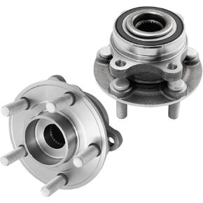 Detroit Axle - 2pc Front Wheel Bearing Hubs for Ford Edge Fusion Lincoln MKX MKZ Continental Nautilus Wheel Bearing and Hubs Assembly Replacement Pair Hubs in Saudi Arabia