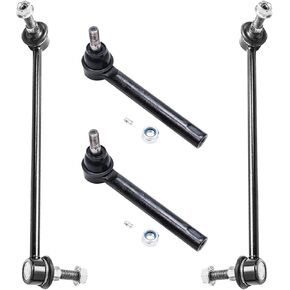 Detroit Axle - Front 4pc Suspension Kit for 2003-2004 Nissan Murano, 2 Stabilizer Sway Bars 2 Outer Tie Rod Ends Replacement in Kuwait