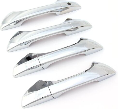 Chrome Door Handle Cover Covers Compatible with 2008-2012 Honda Accord 4 Door Sedan in Saudi Arabia