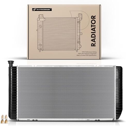 A-Premium Radiator Replacement for Chevrolet C/K 1500 1988-1993 2500 3500 Blazer, With Heavy Duty Cooling, 5.7L 7.4L, MT in Saudi Arabia