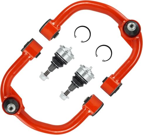 2-4 "رفع ذراع التحكم العلوي من Ford F150 2004-2020 2 PCS مجموعة التعليق الأنبوبية الحمراء in Saudi Arabia