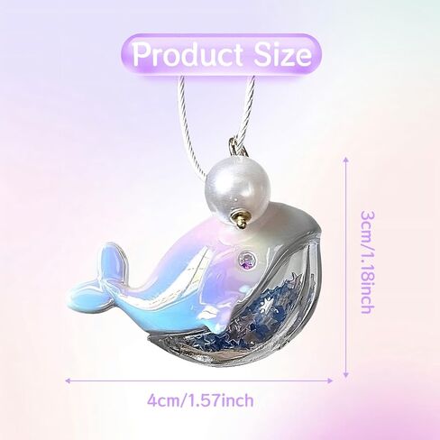 Dynwave Compact Whale Keychain ، سلسلة مفاتيح دمية Animal Doll ، قلادة حقيبة رائعة للمفاتيح المحمولة للسيارة/المفتاح/الحقيبة ، مكافآت كرنفال هدية هدية عيد ميلاد للأطفال ، وصديقاتها وأخواتها in Saudi Arabia