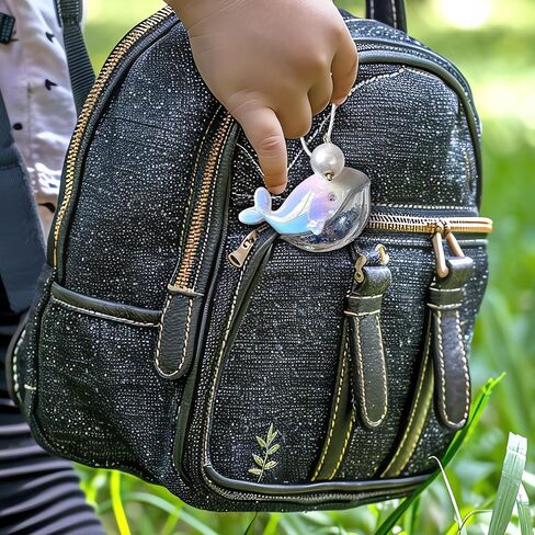 Dynwave Compact Whale Keychain ، سلسلة مفاتيح دمية Animal Doll ، قلادة حقيبة رائعة للمفاتيح المحمولة للسيارة/المفتاح/الحقيبة ، مكافآت كرنفال هدية هدية عيد ميلاد للأطفال ، وصديقاتها وأخواتها in Saudi Arabia