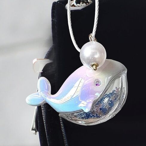 Dynwave Compact Whale Keychain ، سلسلة مفاتيح دمية Animal Doll ، قلادة حقيبة رائعة للمفاتيح المحمولة للسيارة/المفتاح/الحقيبة ، مكافآت كرنفال هدية هدية عيد ميلاد للأطفال ، وصديقاتها وأخواتها in Saudi Arabia