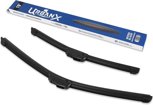 UrbanX 2-IN-1 All Seasons Water Repellency Original Equipment Replacement Wiper Blades For 2006 Mercury Monterey 24" & 20" - Driver & Passenger Side (Pack of 2) in Saudi Arabia