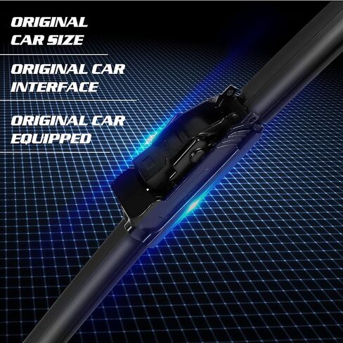 UrbanX 2-IN-1 All Seasons Water Repellency Original Equipment Replacement Wiper Blades For 2006 Mercury Monterey 24" & 20" - Driver & Passenger Side (Pack of 2) in Saudi Arabia