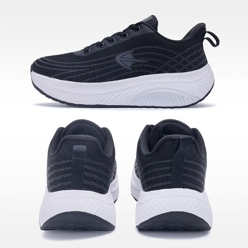 RomenSi Wide Toe Box Shoes Women Arch Support Walking Shoes Tennis Fashion Sneakers Orthotic Shoe for Plantar Fasciitis US 6-11 in Kuwait