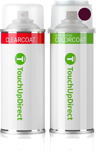 TouchUpDirect PR8/BR8 Deep Molten Red Compatible with Dodge Exact Match Touch Up Paint Aerosol - Essential Kit in Saudi Arabia