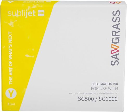 Sawgrass SubliJet UHD Sublimation Ink Cartridge - Magenta - High-Performance Ink for Sawgrass SG500 SG1000 Sublimation Printers - Long-Lasting, High-Viscosity Gel Ink for Vibrant, Crisp Prints in Saudi Arabia