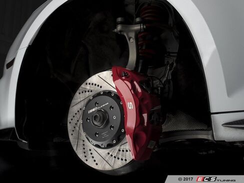 دوارات الفرامل من ECS 2 قطعة - الزوج الأمامي (350 × 34) متوافق مع طرز Audi B9 S4 و S5 و SQ5 in Saudi Arabia
