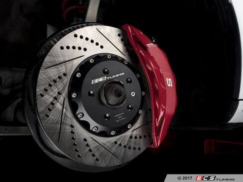 دوارات الفرامل من ECS 2 قطعة - الزوج الأمامي (350 × 34) متوافق مع طرز Audi B9 S4 و S5 و SQ5 in Saudi Arabia