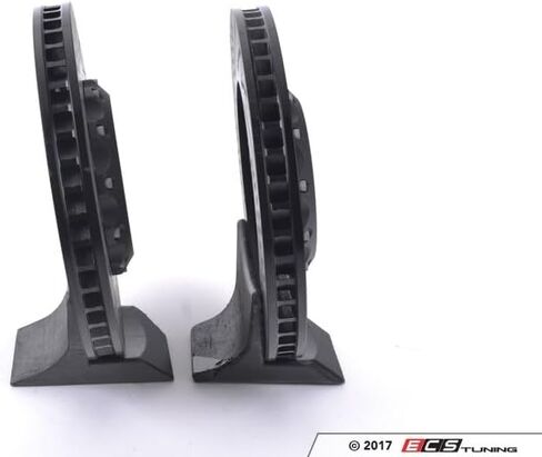 دوارات الفرامل من ECS 2 قطعة - الزوج الأمامي (350 × 34) متوافق مع طرز Audi B9 S4 و S5 و SQ5 in Saudi Arabia