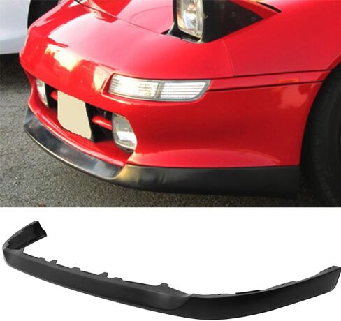 مفسد الشفاه الأمامي المصد الأمامي متوافق مع 1991-1995 Toyota MR2 SW20 ، على غرار المصنع الأسود PU Front Lip Spoilder Bodity Kiffuser Air Dam Diffuser Add On Ikon Motorsports ، 1992 1993 in Saudi Arabia