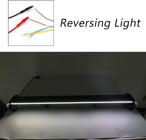 Areyourshop Universal Hatch Adjustable Aluminum Rear Trunk Wing Racing Spoiler with LED in Saudi Arabia