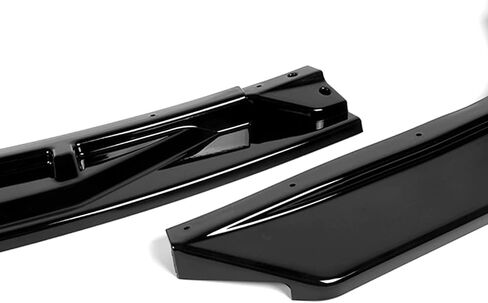 Q1-TECH, Front Bumper Lip fit for Compatible with 2008-2013 Infiniti G37 Coupe/2DR, Front Bumper Lip Spoiler Air Chin Body Kit Splitter ABS, STP-Style +(Gift) (Painted Carbon Fiber) in Saudi Arabia