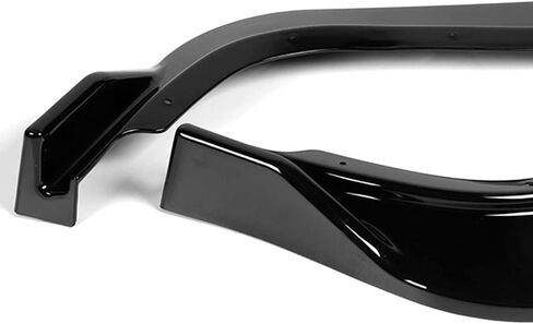 Q1-TECH, Front Bumper Lip fit for Compatible with 2008-2013 Infiniti G37 Coupe/2DR, Front Bumper Lip Spoiler Air Chin Body Kit Splitter ABS, STP-Style +(Gift) (Painted Carbon Fiber) in Saudi Arabia
