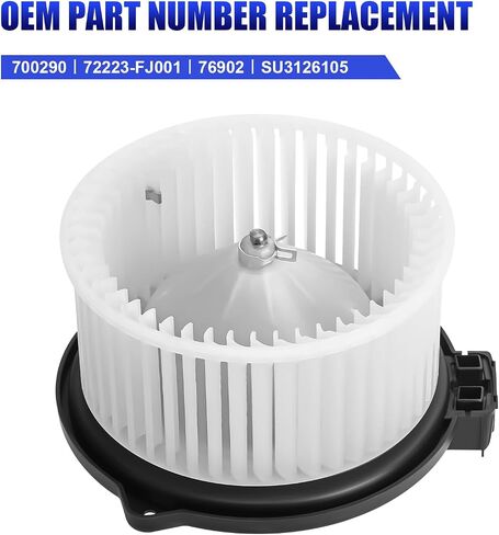 AC Blower Motor with Fan Fits for Subaru Crosstrek Forester Impreza WRX XV HVAC Heater Blower Motor Replaces# 700290 72223FJ001 in Saudi Arabia