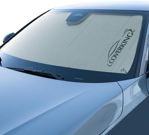 تغطية مخصصة مصممة مخصصة للزجاج الأمامي Sunshade للاختيار Toyota Camry Models: Trilaminate الملكية ، قابلة للطي مع حقيبة التخزين in Saudi Arabia