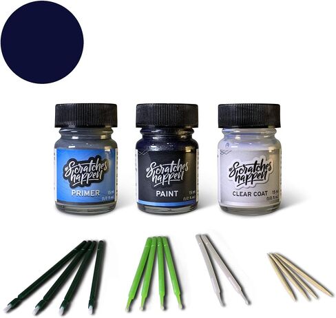 Scratcheshappen Match Match Up Paint Kit - Blue Crush Metallic (8W7) لـ Toyota - المفضل (Paint + Clear Coat + Primer) in Saudi Arabia
