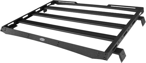 Hooke Road Gladiator JT Roof Rack Off-Road Cargo Management Storage Rooftop Luggage Carrier Cargo Basket for 2020 2021 2022 2023 2024 2025 Jeep Gladiator JT Hardtop Only in Saudi Arabia