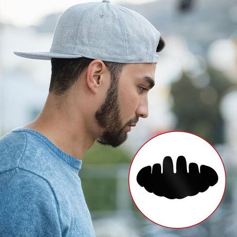 6 PCS Caps Baseball Caps إدراج صائغ ، مرنة قابلة للغسل قابلة لإعادة الاستخدام القابلة لإعادة الاستخدام ، إدراج مركبة مركبة ، وبطانة عرق القبعة ، وقبعة القبعات (22-23 بوصة) in Kuwait