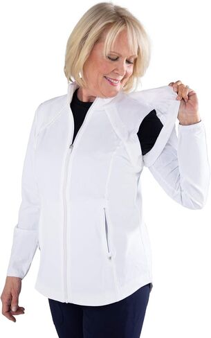 Jofit Apparel Women’s Athletic Clothing Wind Jacket with Removable Sleeves for Golf & Tennis in Saudi Arabia
