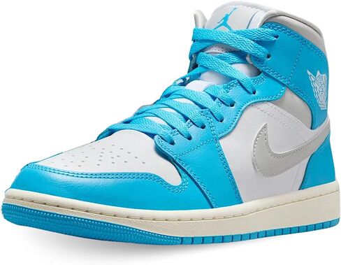 Nike Air Jordan 1 Mid Women's Shoes (BQ6472-108, Summit White/Amber Brown/Cosmic Clay) Size 6 in Saudi Arabia